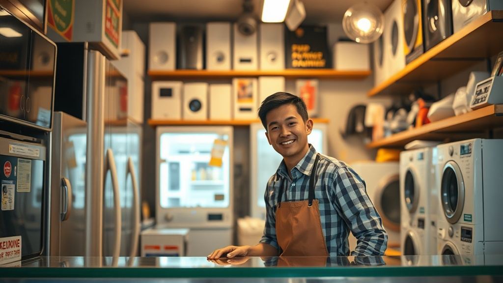 Phần mềm quản lý điện máy gia dụng tại Mỹ Tho (Tiền Giang)