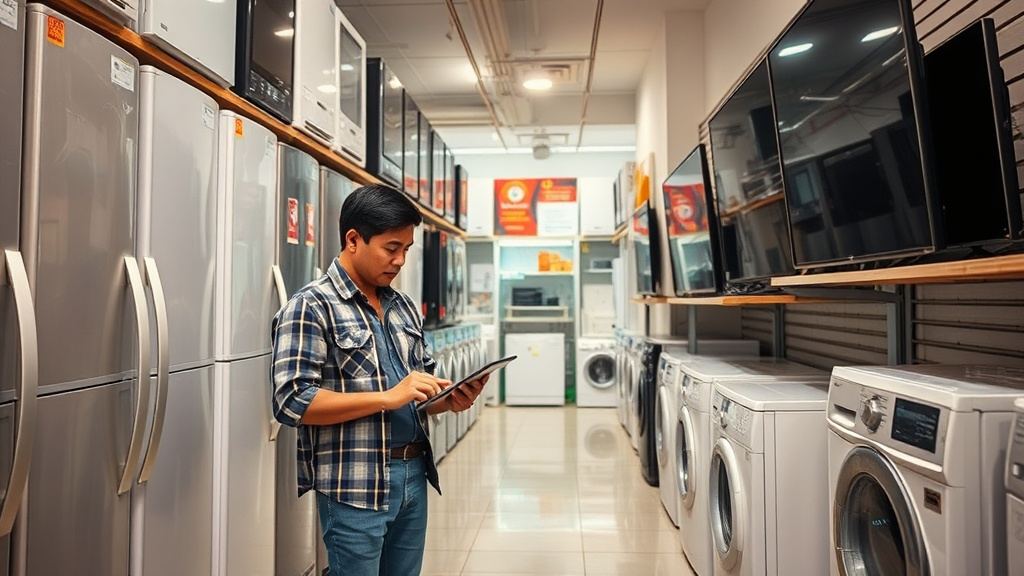 Phần mềm quản lý điện máy gia dụng tại Thái Nguyên
