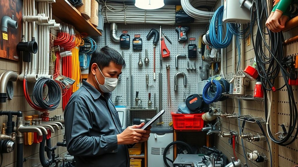 Phần mềm quản lý đồ điện nước tại Long An - Giải pháp tối ưu