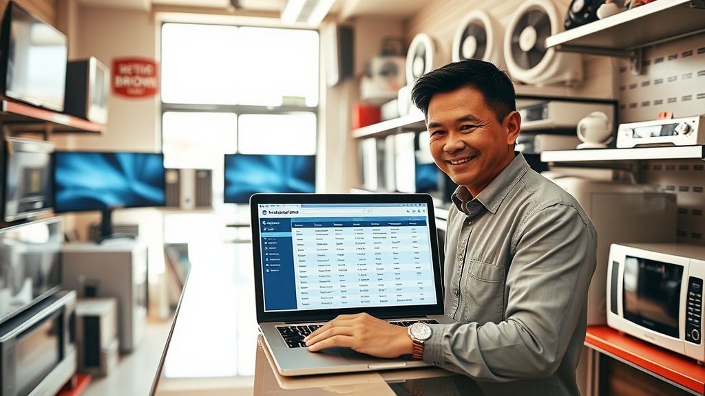 Phần mềm quản lý đồ điện tử tại Đồng Nai – Giải pháp cho cửa hàng