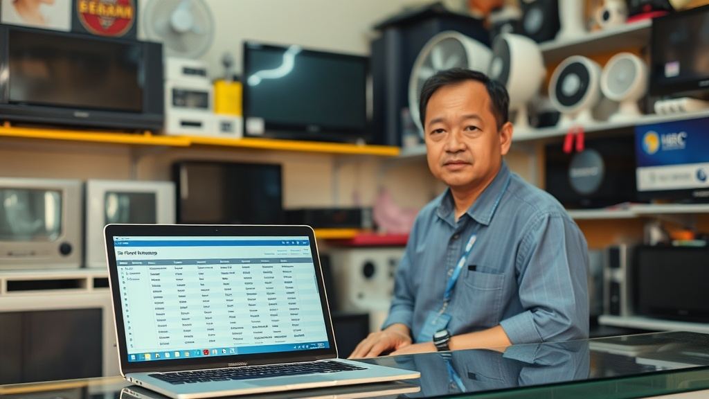 Phần mềm quản lý đồ điện tử tại Long Xuyên - Giải pháp cho chủ shop