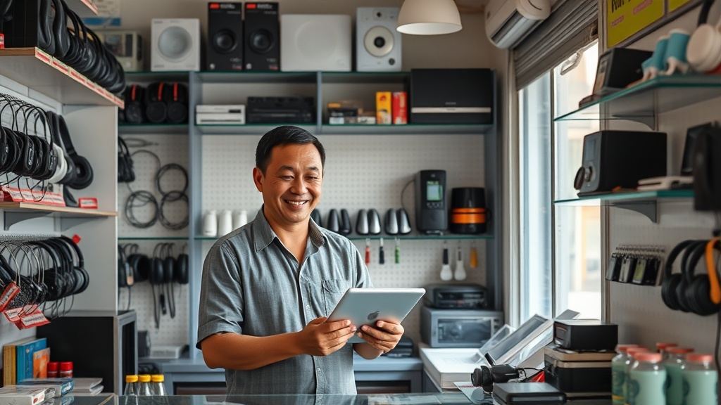 Phần mềm quản lý đồ điện tử tại Việt Trì (Phú Thọ) - Giải pháp tối ưu