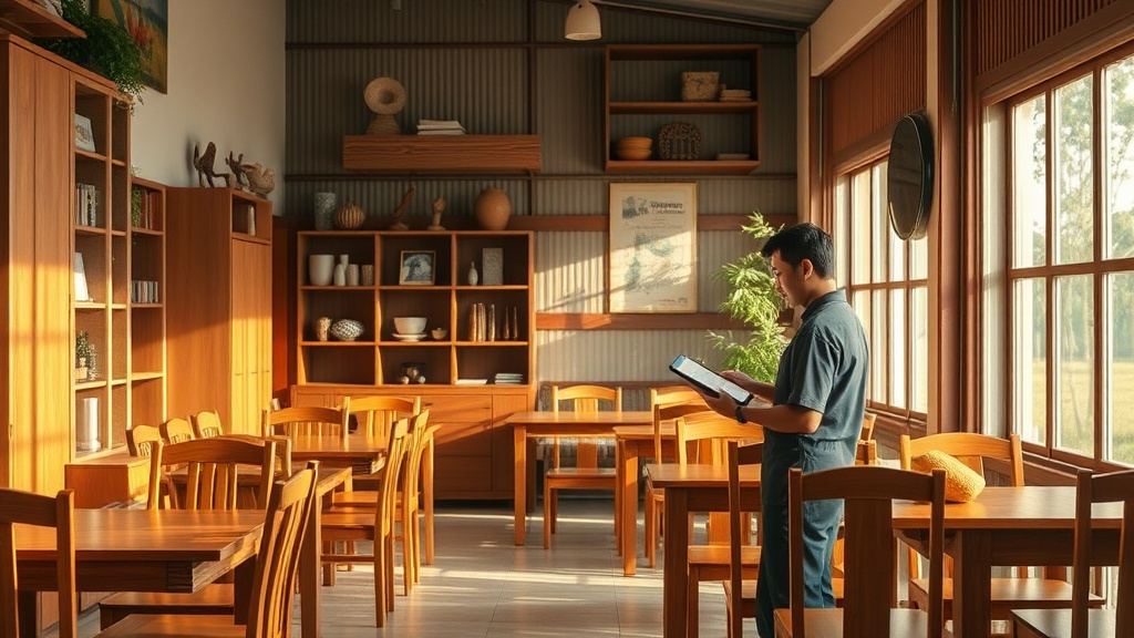 Phần mềm quản lý đồ gỗ tại Bến Tre – Giải pháp tối ưu cho showroom