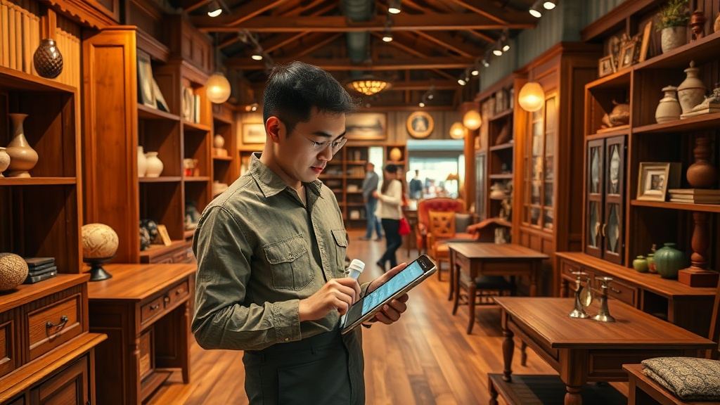 Phần mềm quản lý đồ gỗ tại Cà Mau - Giải pháp cho cửa hàng nội thất