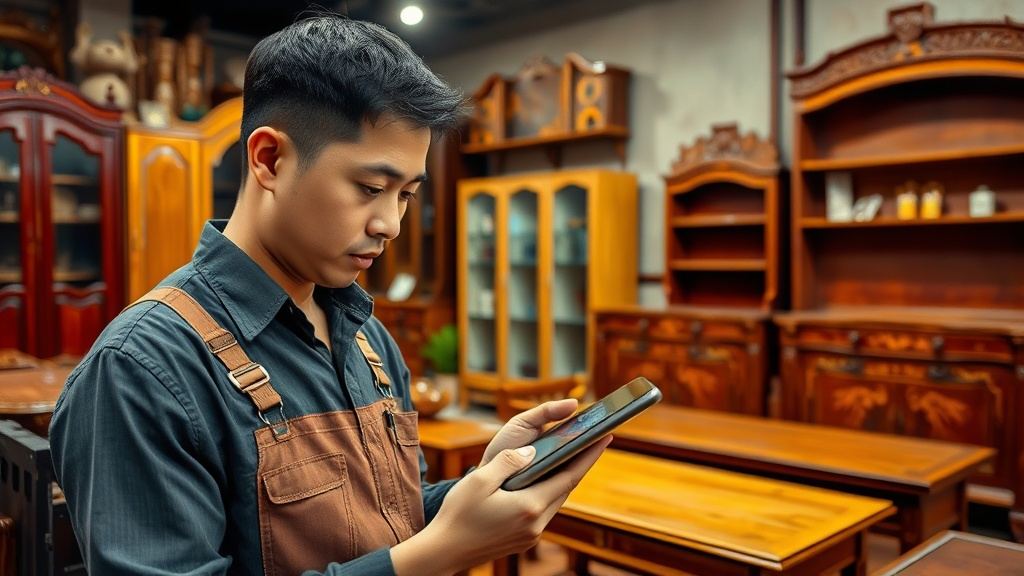 Phần mềm quản lý đồ gỗ tại Long An: Giải pháp cho cửa hàng nội thất