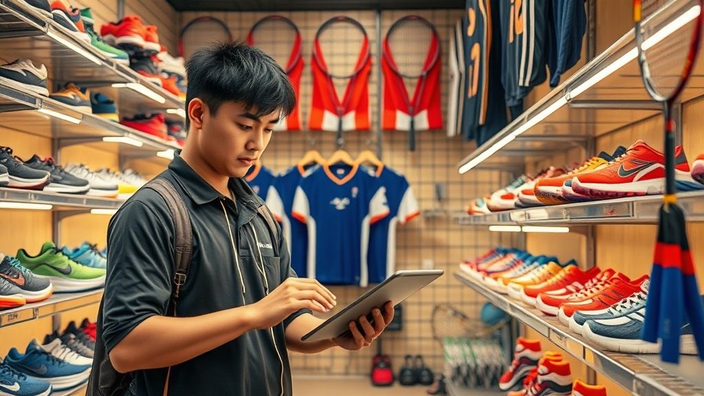 Phần mềm quản lý đồ thể thao tại Cà Mau 2026