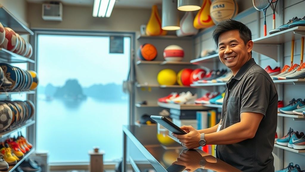 Phần mềm quản lý đồ thể thao tại Hạ Long (Quảng Ninh) - Giải pháp tối ưu