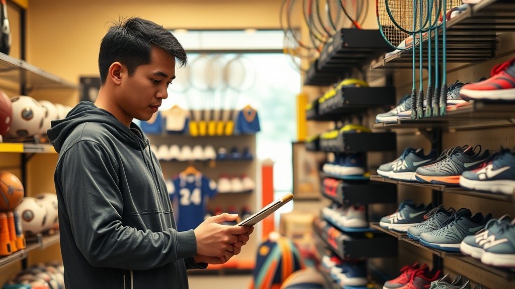 Phần mềm quản lý đồ thể thao tại Long An - Giải pháp cho shop