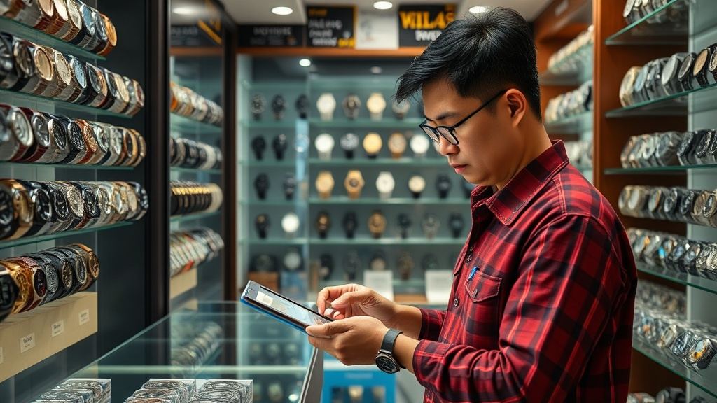 Phần mềm quản lý đồng hồ tại Đồng Nai: Giải pháp tối ưu cho chủ shop