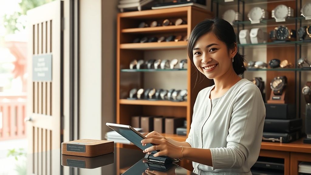 Phần mềm quản lý đồng hồ tại Vĩnh Long – Giải pháp tối ưu cho chủ shop