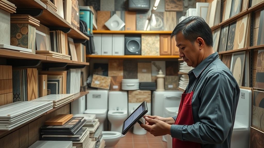Phần mềm quản lý gạch men sứ vệ sinh tại Mỹ Tho (Tiền Giang)
