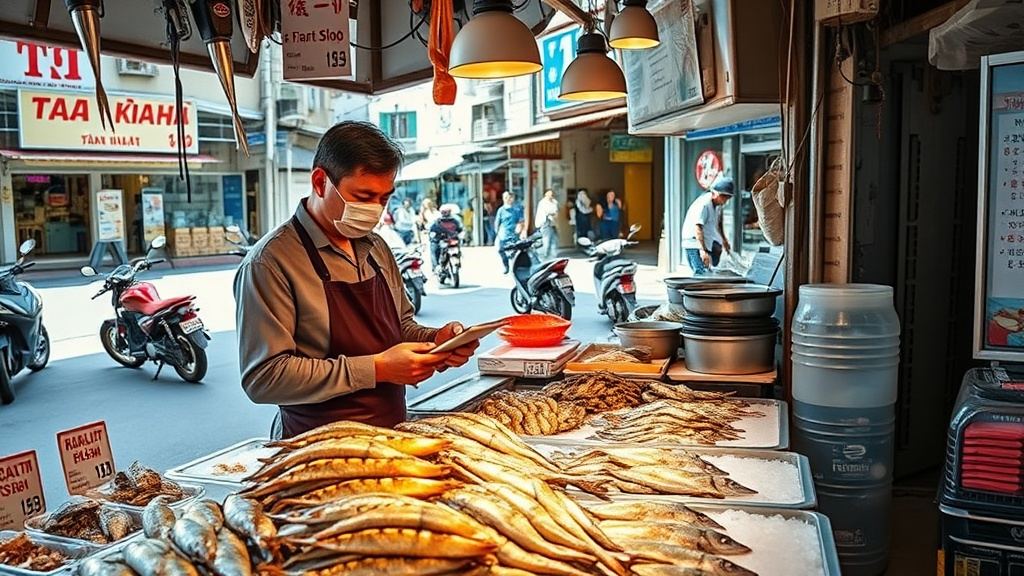 Phần mềm quản lý hải sản tươi sống tại Long An