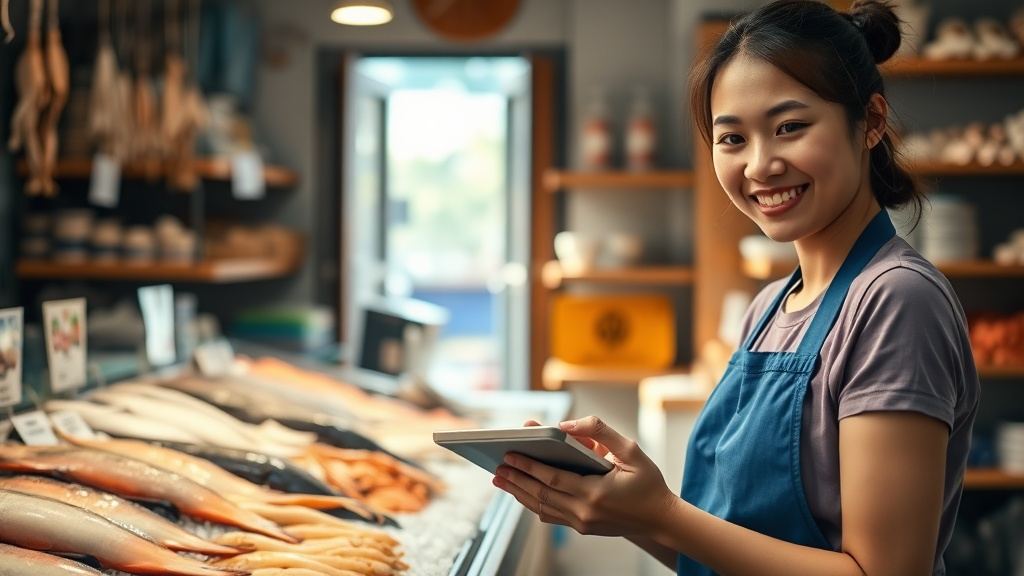 Phần mềm quản lý hải sản tươi sống tại Quảng Ngãi – Giải pháp cho cửa hàng