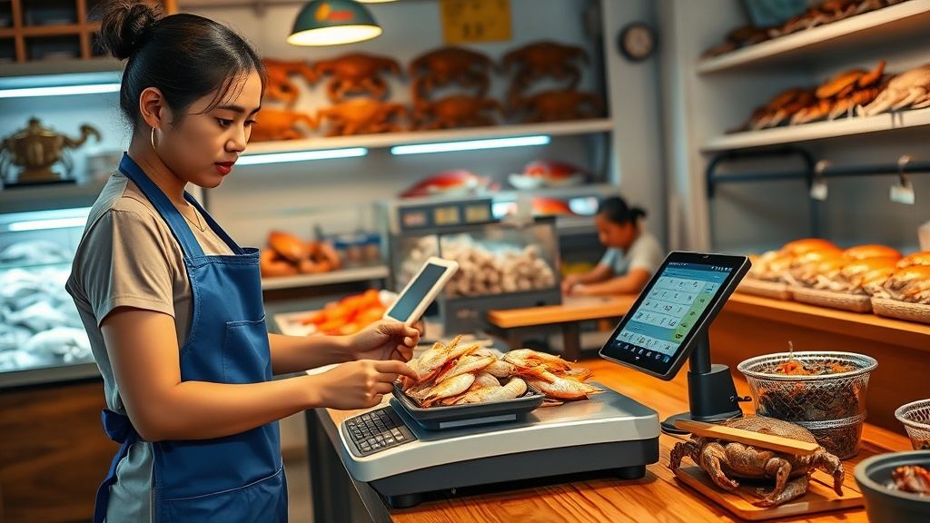 Phần mềm quản lý hải sản tươi sống tại Tây Ninh