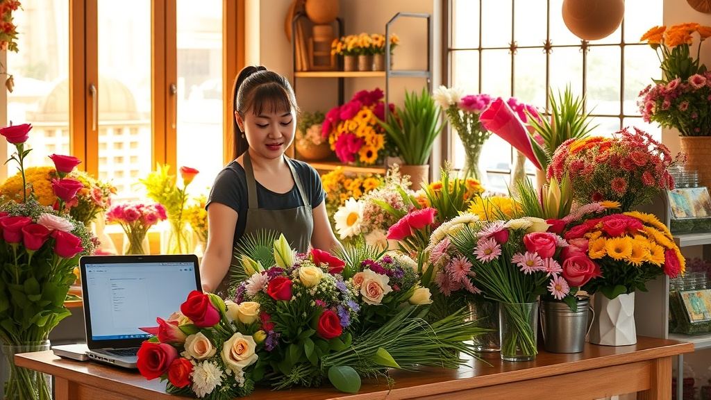 Phần mềm quản lý hoa tươi tại Đồng Nai: Giải pháp tối ưu cho shop hoa