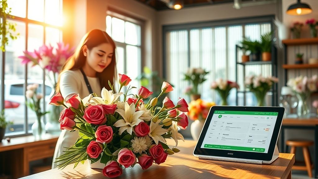 Phần mềm quản lý hoa tươi Hạ Long (Quảng Ninh) - Giải pháp tối ưu