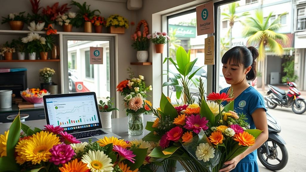 Phần mềm quản lý hoa tươi tại Tuy Hoà (Phú Yên) 2026