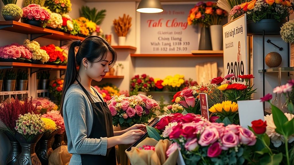 Phần mềm quản lý hoa tươi tại Vĩnh Long: Tối ưu bán hàng, tồn kho