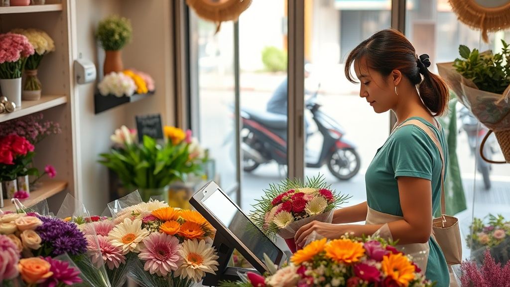 Phần mềm quản lý hoa tươi tại Vũng Tàu - Giải pháp cho shop