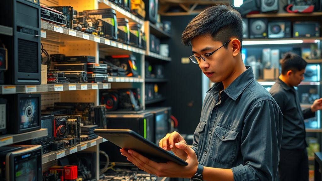 Phần mềm quản lý linh kiện máy tính tại Bắc Giang – Giải pháp cho chủ shop