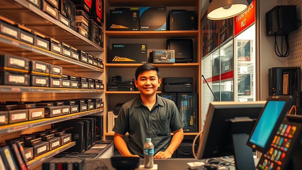 Phần mềm quản lý linh kiện máy tính tại Buôn Ma Thuột (Đắk Lắk)