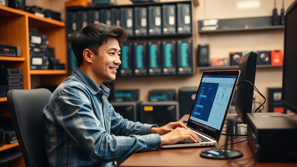 Phần mềm quản lý linh kiện máy tính tại Cần Thơ - Giải pháp tối ưu