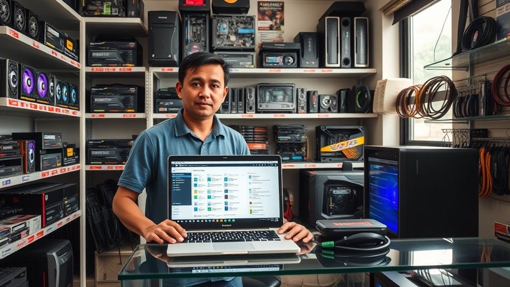 Phần mềm quản lý linh kiện máy tính tại Đà Lạt - Giải pháp tối ưu cho shop