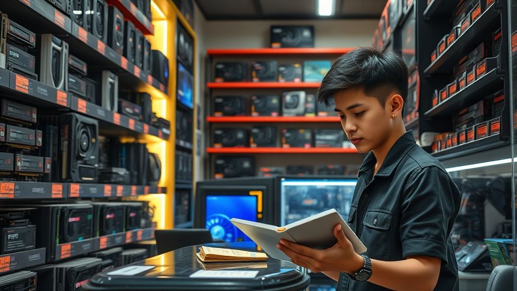 Phần mềm quản lý linh kiện máy tính tại Đà Nẵng | Giải pháp cho shop IT