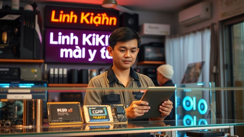 Phần mềm quản lý linh kiện máy tính tại Đồng Nai