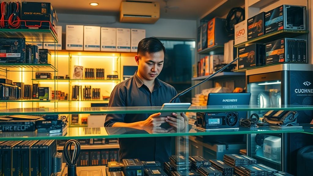 Phần mềm quản lý linh kiện máy tính tại Hà Nội – Giải pháp tối ưu