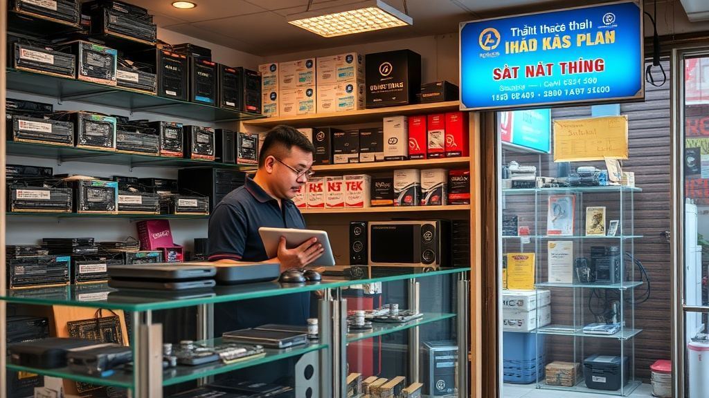 Phần mềm quản lý linh kiện máy tính tại Nam Định: Giải pháp tối ưu