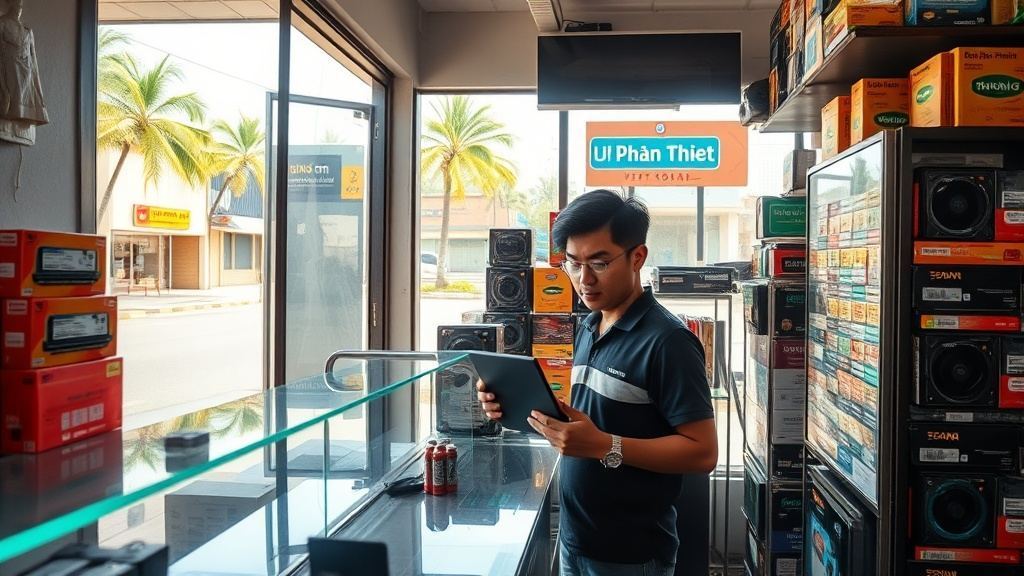 Phần mềm quản lý linh kiện máy tính tại Phan Thiết (Bình Thuận)
