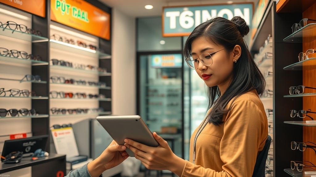 Phần mềm quản lý mắt kính tại Long Xuyên (An Giang) – Giải pháp tối ưu