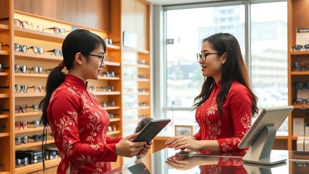 Phần mềm quản lý mắt kính tại Quy Nhơn (Bình Định) - Giải pháp cho chủ shop