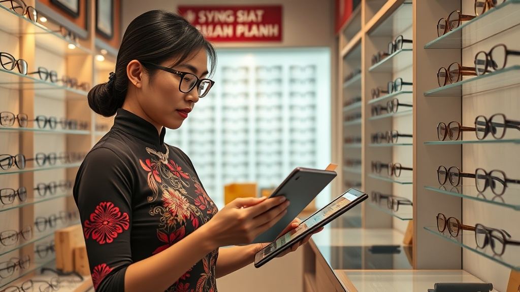 Phần mềm quản lý mắt kính tại Thanh Hóa – Giải pháp tối ưu