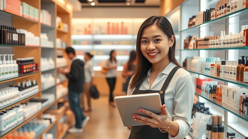Phần mềm quản lý mỹ phẩm tại Đồng Nai - Giải pháp tối ưu cho chủ shop