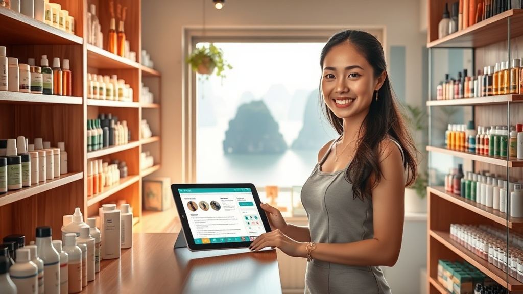 Phần mềm quản lý mỹ phẩm tại Hạ Long (Quảng Ninh) – Giải pháp tối ưu