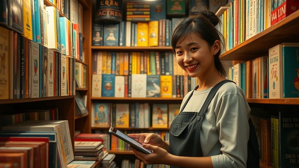 Phần mềm quản lý nhà sách tại Long An: Giải pháp tối ưu cho chủ shop