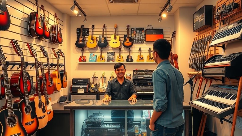 Phần mềm quản lý nhạc cụ tại Bình Dương - Giải pháp tối ưu