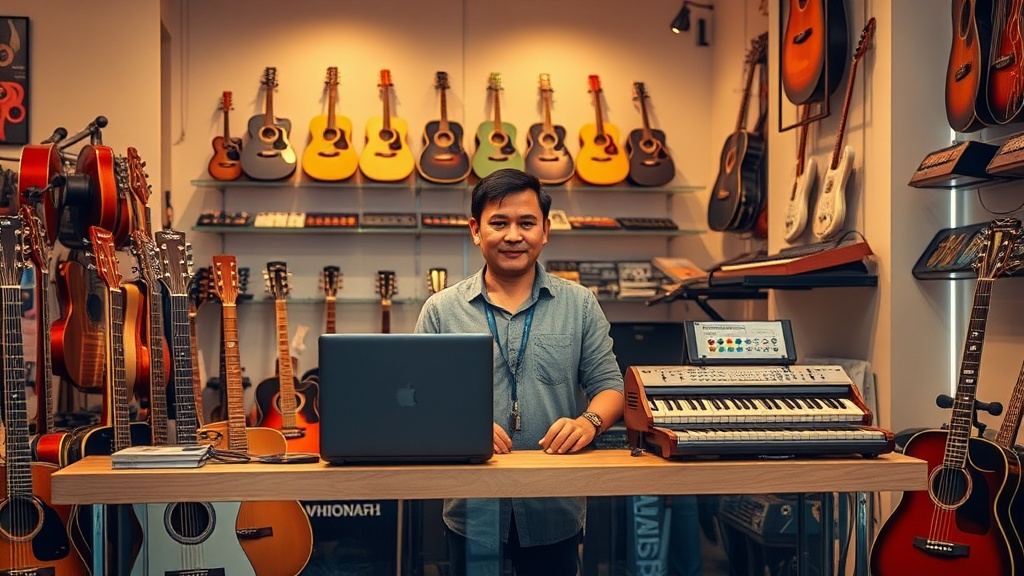 Phần mềm quản lý nhạc cụ tại Cần Thơ - Giải pháp tối ưu