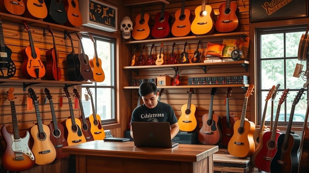 Phần mềm quản lý nhạc cụ tại Đà Lạt (Lâm Đồng) – Giải pháp cho shop nhạc