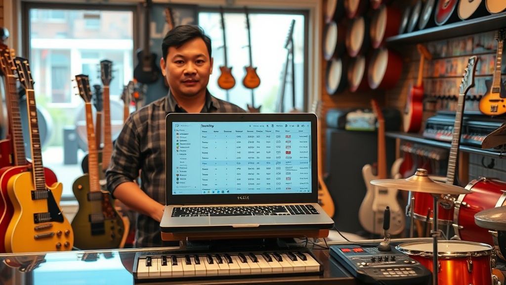 Phần mềm quản lý nhạc cụ tại Hải Phòng – Giải pháp tối ưu