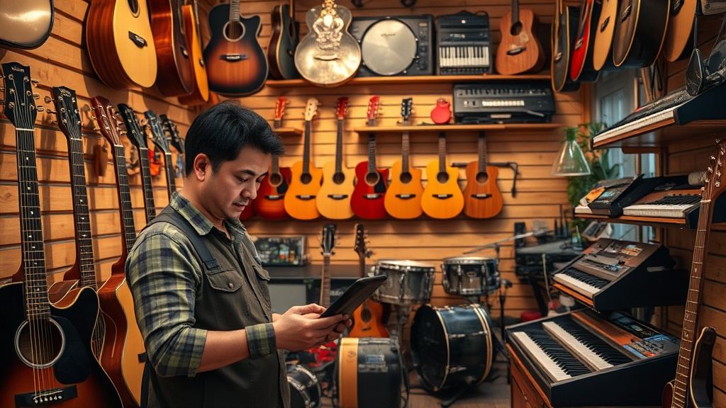 Phần mềm quản lý nhạc cụ tại Long An: Giải pháp tối ưu cho cửa hàng