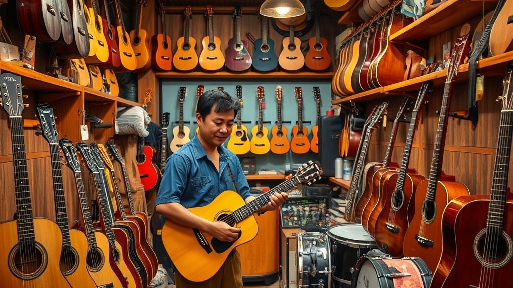 Phần mềm quản lý nhạc cụ tại Mỹ Tho (Tiền Giang) – Giải pháp tối ưu
