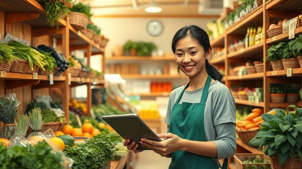 Phần mềm quản lý nông sản sạch tại Vũng Tàu - Giải pháp cho shop