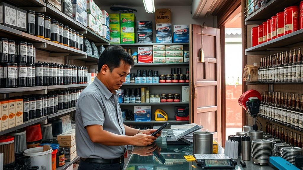 Phần mềm quản lý phụ tùng ô tô tại Đồng Hới (Quảng Bình) 2026