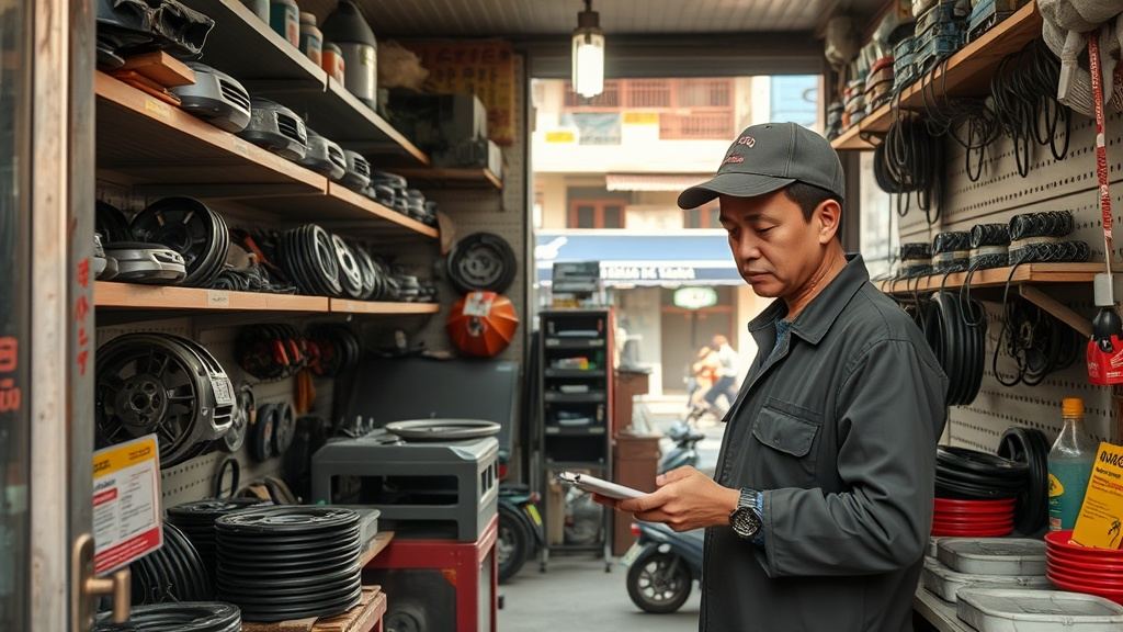 Phần mềm quản lý phụ tùng ô tô tại Hà Nội: Giải pháp cho gara