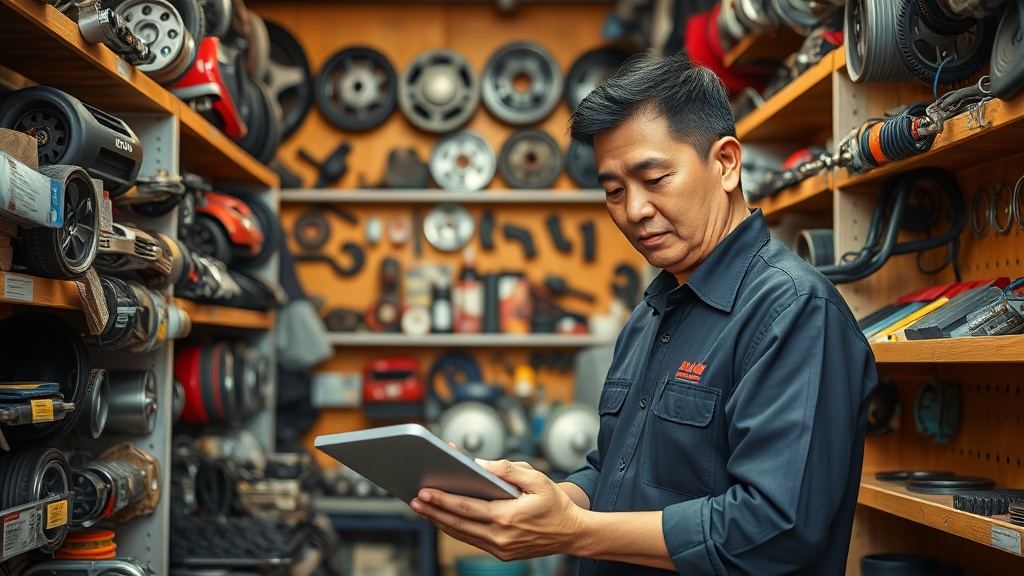 Phần mềm quản lý phụ tùng ô tô tại Vinh Nghệ An