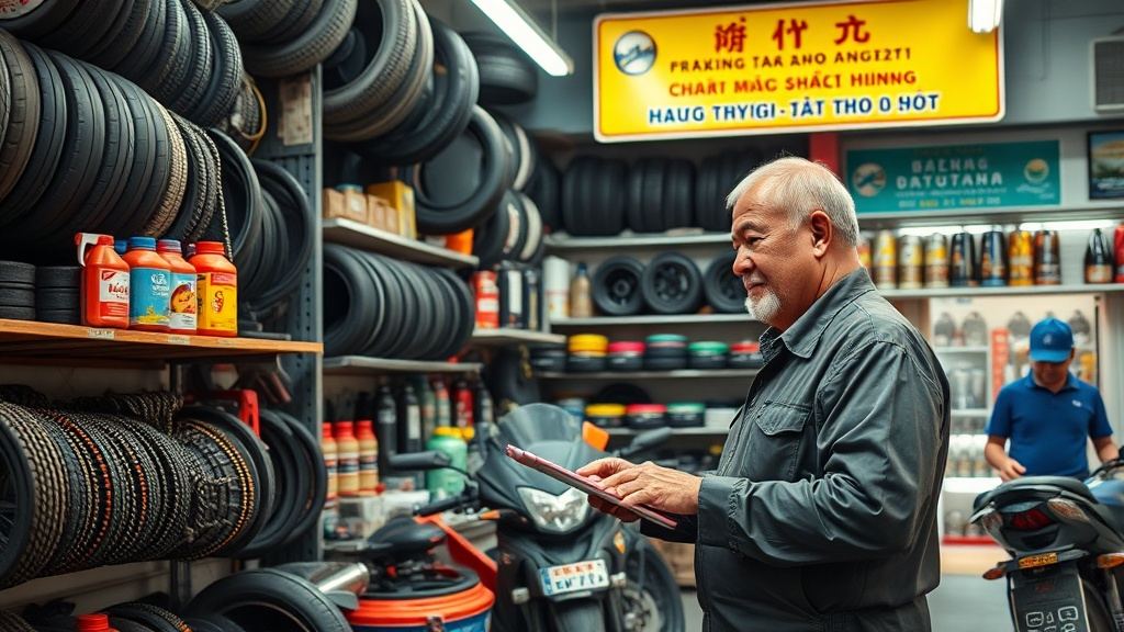 Phần mềm quản lý phụ tùng xe máy tại Lạng Sơn 2026
