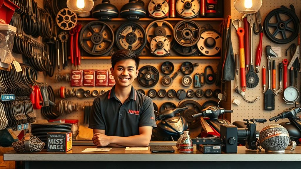 Phần mềm quản lý phụ tùng xe máy tại Nha Trang (Khánh Hòa)